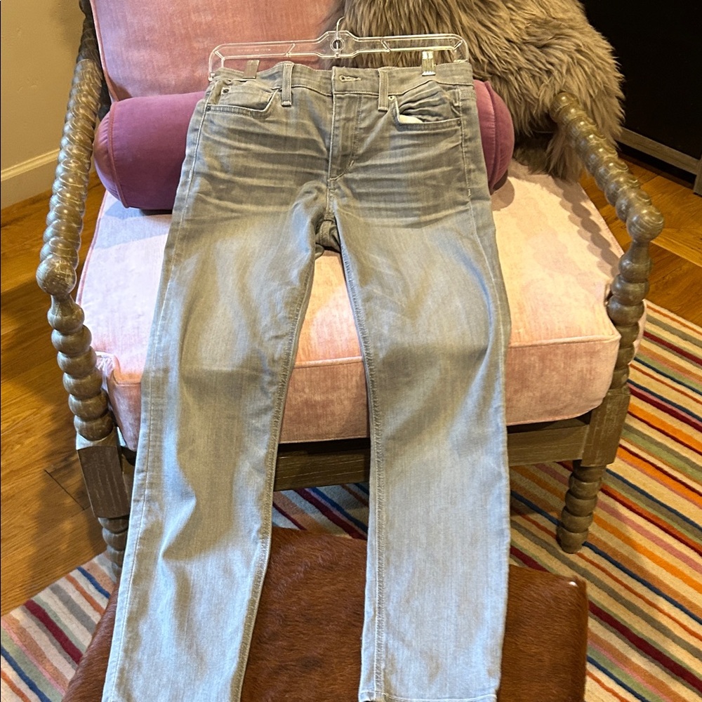 Joe's Jeans Light Gray Straight Leg Women's Jeans